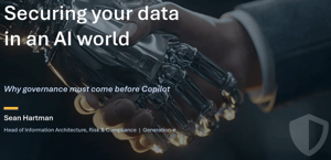 Securing your data in an AI world - Banner